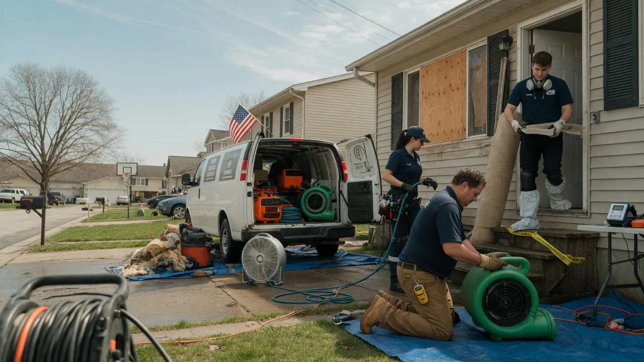 Water Damage Restoration in Spencer, WV near me